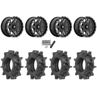 Terache Aztex XX 32x8.5-14 Tires on MSA M45 Portal Gloss Black